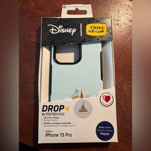 OtterBox Disney Light Blue WDW Castle Phone Case iPhone 13 Pro. NIB